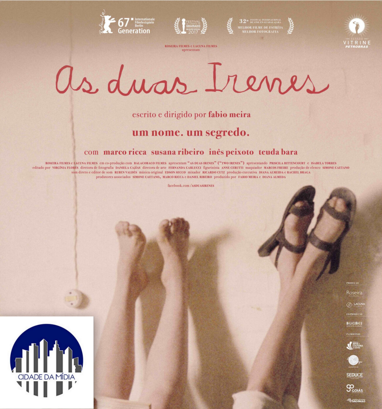 Sessão Vitrine Petrobras | As Duas Irenes ganha cartaz e trailer